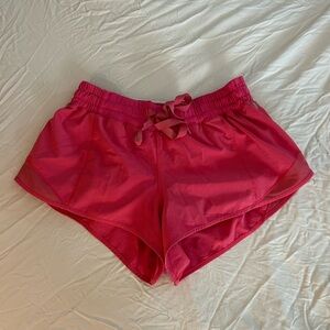 Lululemon Pink 2.5” Hotty Hot Shorts - old style